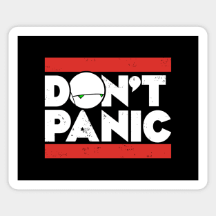 Don't Panic Hitchhikers Guide Sticker